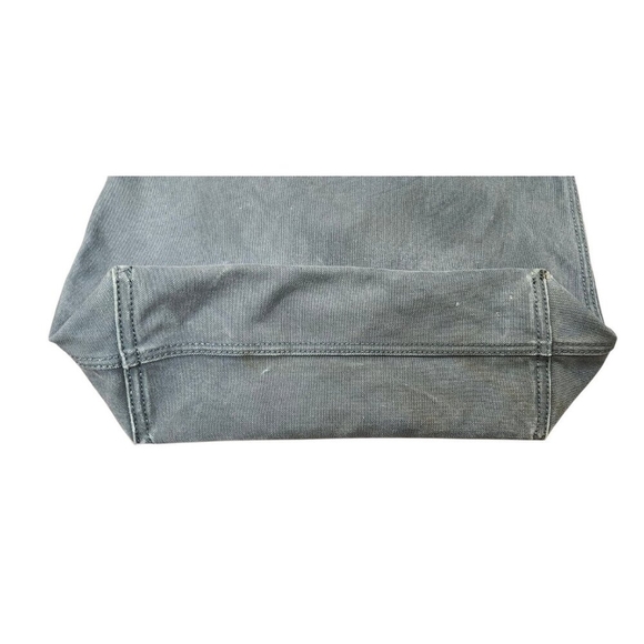 Madewell Gray Tote Bag with Leather Handles - Picture 8 of 14